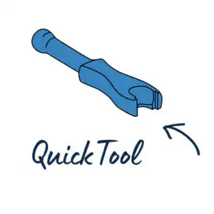 Εργαλείο GROHE QuickTool για εύκολη εγκατάσταση προϊόντων QuickFix