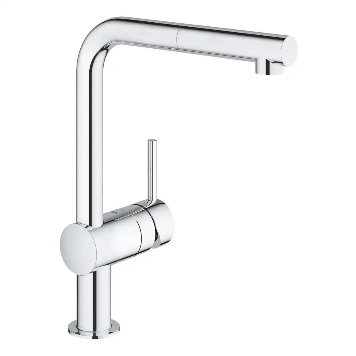 32168000 MINTA ΜΠΑΤΑΡΙΑ ΝΕΡΟΧΥΤΗ L-SPOUT 1/2″ ΧΡΩΜΕ 32168000 GROHE - Image 1