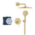 ESSENCE ΣΕΤ ΕΝΤΟΙΧΙΣΜΟΥ ΜΕ RAINSHOWER MONO 310 BRUSHED COOL SUNRISE 25287GN0 GROHE - Image 3