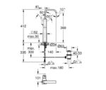 ΜΠΑΤΑΡΙΑ ΝΙΠΤΗΡΟΣ ALLURE ΨΗΛΗ ΧΡΩΜΕ 32249000 GROHE - Image 2