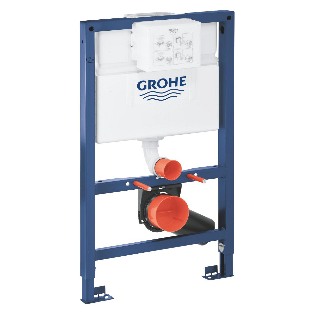 38526000 ΚΑΖΑΝΑΚΙ ΕΝΤΟΙΧΙΖΟΜΕΝΟ RAPID SL 38526000 GROHE - Image 1
