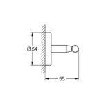 START COSMOPOLITAN ΔΙΠΛΟ ΑΓΚΙΣΤΡΟ ΧΡΩΜΕ 41168000 GROHE - Image 2