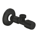 ΓΩΝΙΑΚΟΣ ΔΙΑΚΟΠΤΗΣ 1/2" ΜΑΥΡΟ ΜΑΤ 1023422430 GROHE - Image 3
