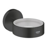 ESSENTIALS ΒΑΣΗ ΣΤΗΡΙΞΗΣ ΜΑΥΡΟ ΜΑΤ 1024662430 GROHE