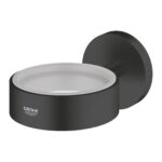 ESSENTIALS ΒΑΣΗ ΣΤΗΡΙΞΗΣ ΜΑΥΡΟ ΜΑΤ 1024662430 GROHE - Image 3