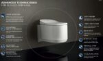 ΛΕΚΑΝΗ ΚΡΕΜΑΣΤΗ SENSIA ARENA ΛΕΥΚΗ 39354SH1 GROHE - Image 4