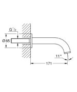 ΕΚΡΟΗ ΛΟΥΤΡΟΥ ATRIO SUPERSTEEL 13139DC3 GROHE - Image 2