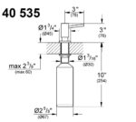 COSMOPOLITAN ΝΤΙΣΠΕΝΣΕΡ ΚΟΥΖΙΝΑΣ SUPERSTEEL 40535DC0 GROHE - Image 3