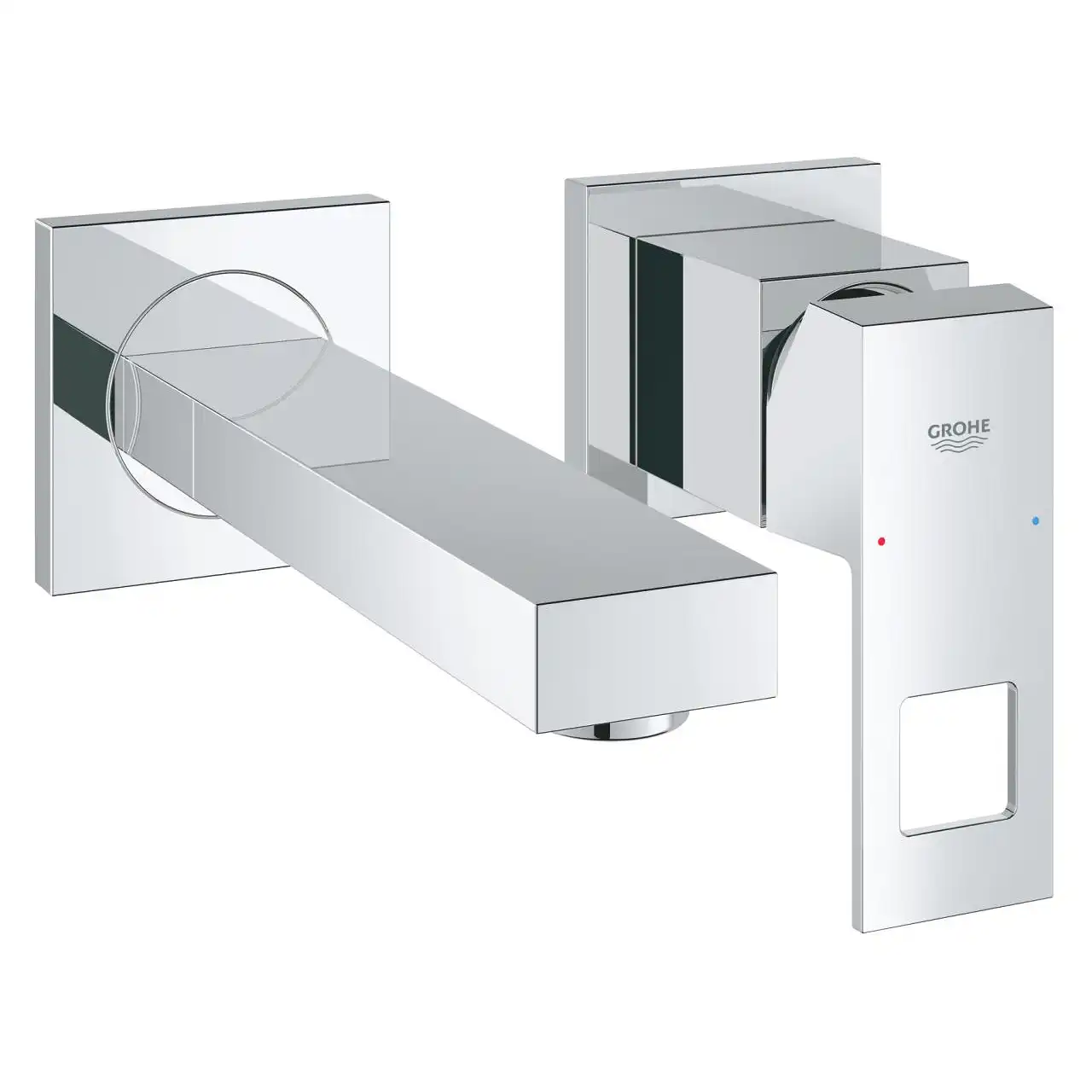 19895000 EUROCUBE ΜΠΑΤΑΡΙΑ ΝΙΠΤΗΡΑ ΔΥΟ ΟΠΩΝ 1/2" S-ΜΕΓΕΘΟΣ ΧΡΩΜΕ 19895000 GROHE - Image 1