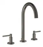 ΜΠΑΤΑΡΙΑ ΝΙΠΤΗΡΟΣ 3 ΟΠΩΝ ATRIO BRUSHED HARD GRAPHITE ΨΗΛΗ 20649AL0 GROHE