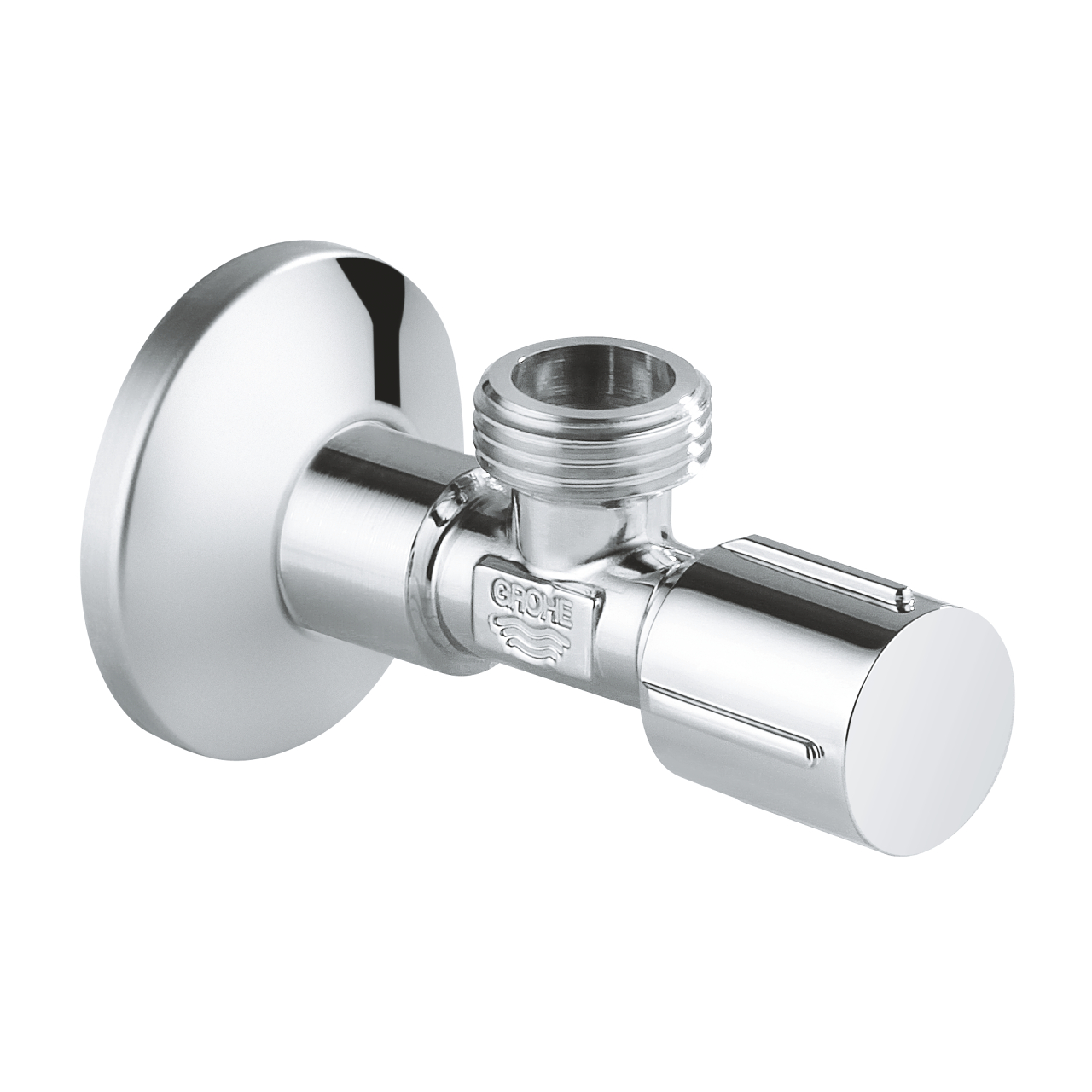 22041001 ΓΩΝΙΑΚΟΣ ΔΙΑΚΟΠΤΗΣ 1/2" ΧΡΩΜΕ 22041001 GROHE - Image 1