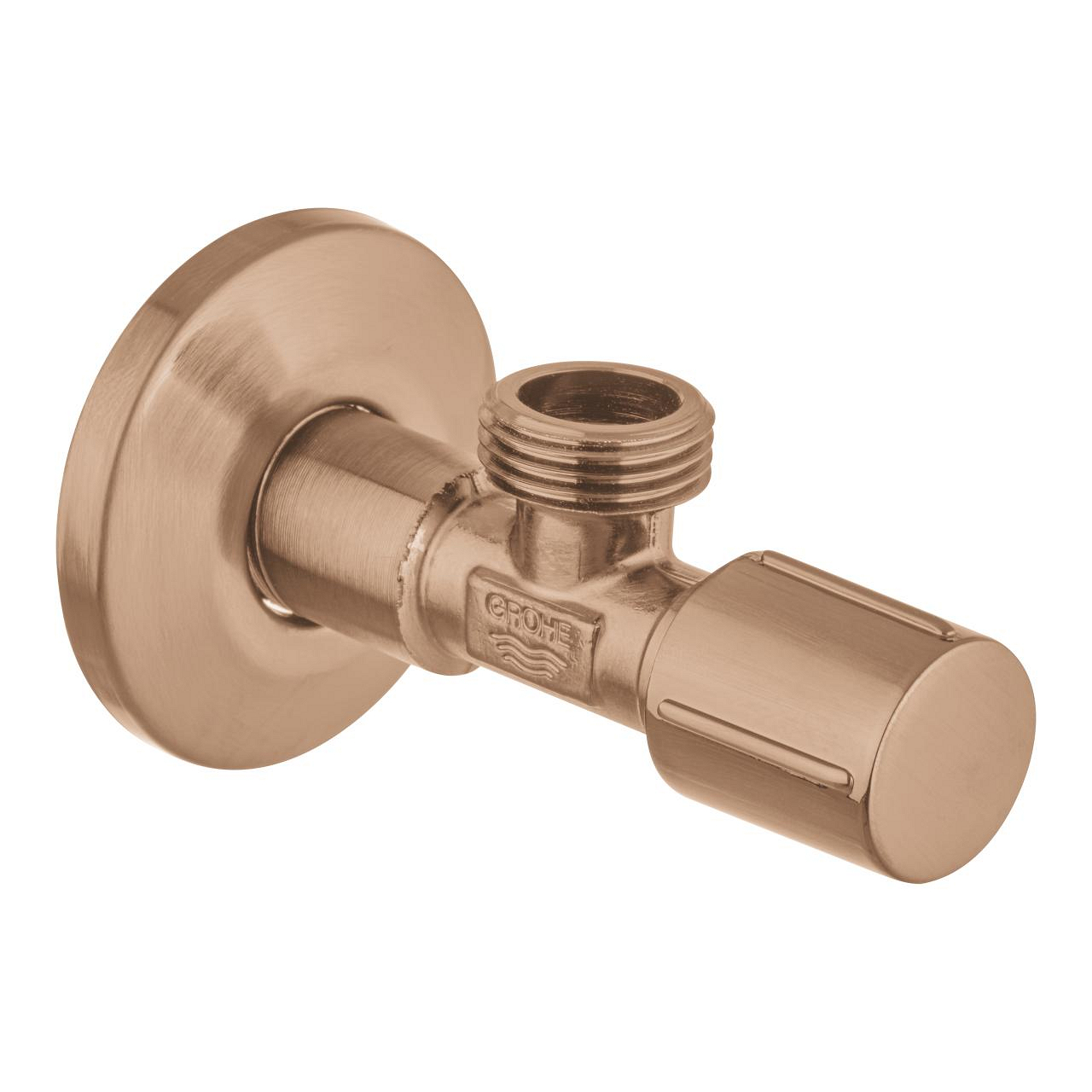 22041DL1 ΓΩΝΙΑΚΟΣ ΔΙΑΚΟΠΤΗΣ 1/2" BRUSHED WARM SUNSET 22041DL1 GROHE - Image 1
