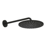 ΚΕΦΑΛΗ ΚΑΙ ΒΡΑΧΙΟΝΑΣ ΤΟΙΧΟΥ RAINSHOWER MONO 310 422MM PHANTOM BLACK 22121KF0 GROHE - Image 3