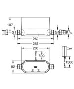GROHE SENSE GUARD SMART WATER CONTROLLER ΜΟΝΑΔΑ ΕΛΕΓΧΟΥ ΔΙΑΡΡΟΩΝ 22500LN0 GROHE - Image 2