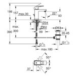 EUROCUBE ΜΠΑΤΑΡΙΑ ΝΙΠΤΗΡΑ ΜΟΝΟΥ ΜΟΧΛΟΥ 1/2" S-ΜΕΓΕΘΟΣ 2312700E GROHE - Image 2