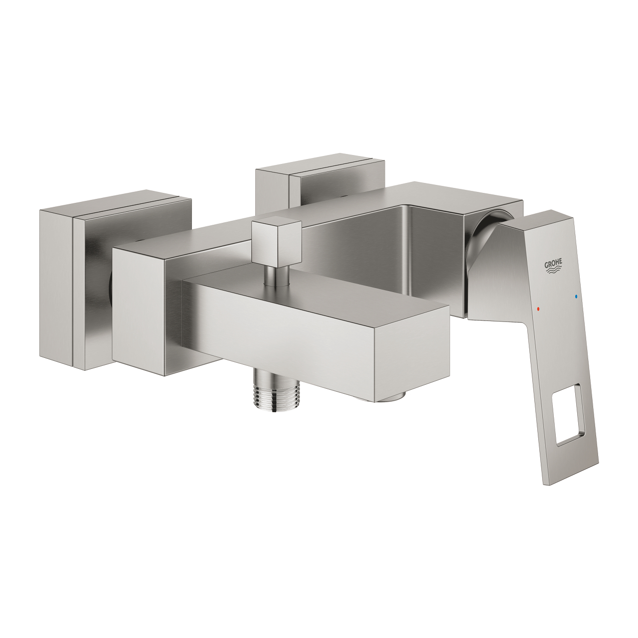 23140DC0 EUROCUBE ΜΙΚΤΗΣ ΝΤΟΥΣ ΜΟΝΟΥ ΜΟΧΛΟΥ 1/2" SUPERSTEEL 23140DC0 GROHE - Image 1