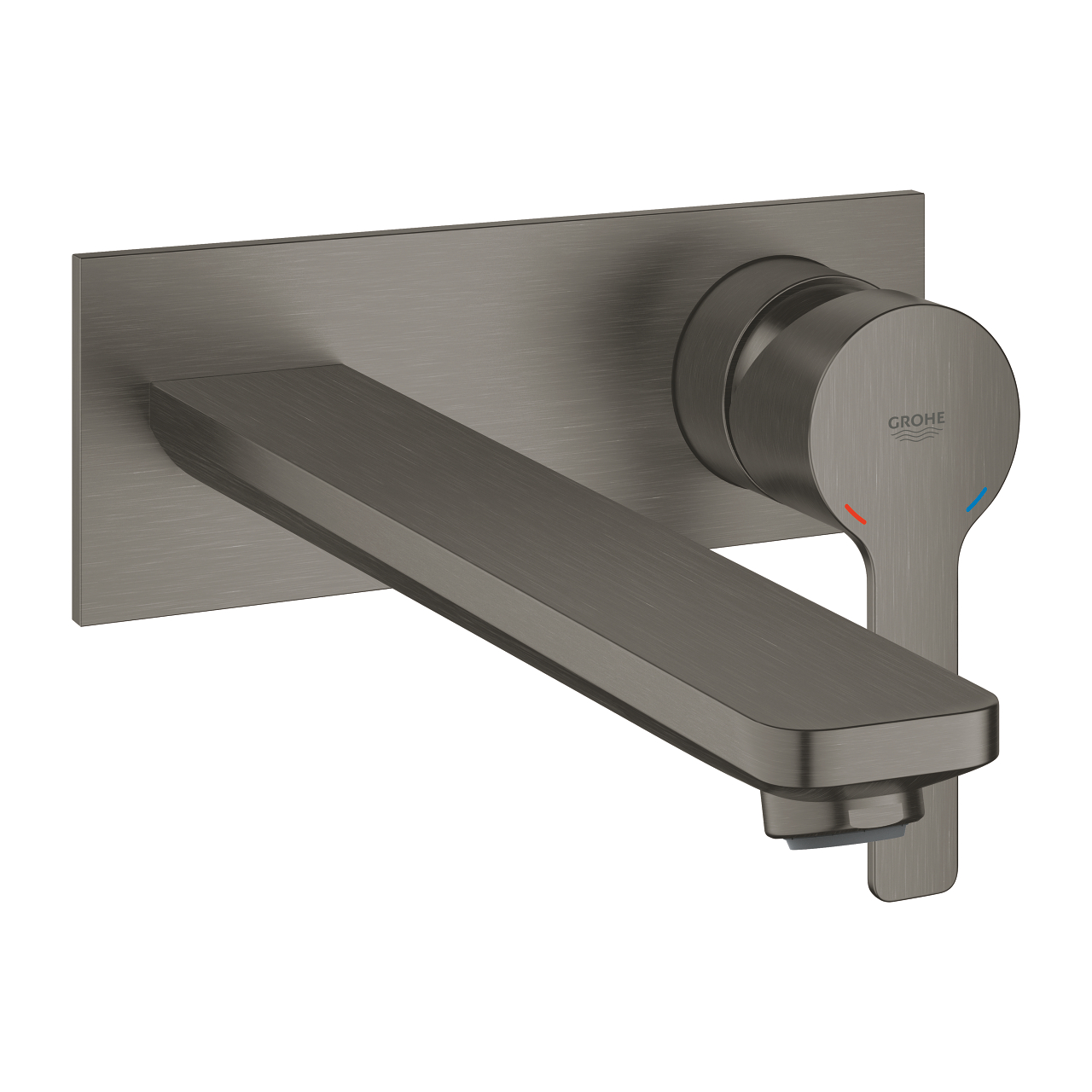 23444AL1 LINEARE ΜΠΑΤΑΡΙΑ ΝΙΠΤΗΡΑ 2 ΟΠΩΝ L-ΜΕΓΕΘΟΣ 1/2" BRUSHED HARD GRAPHITE 23444AL1 GROHE - Image 1