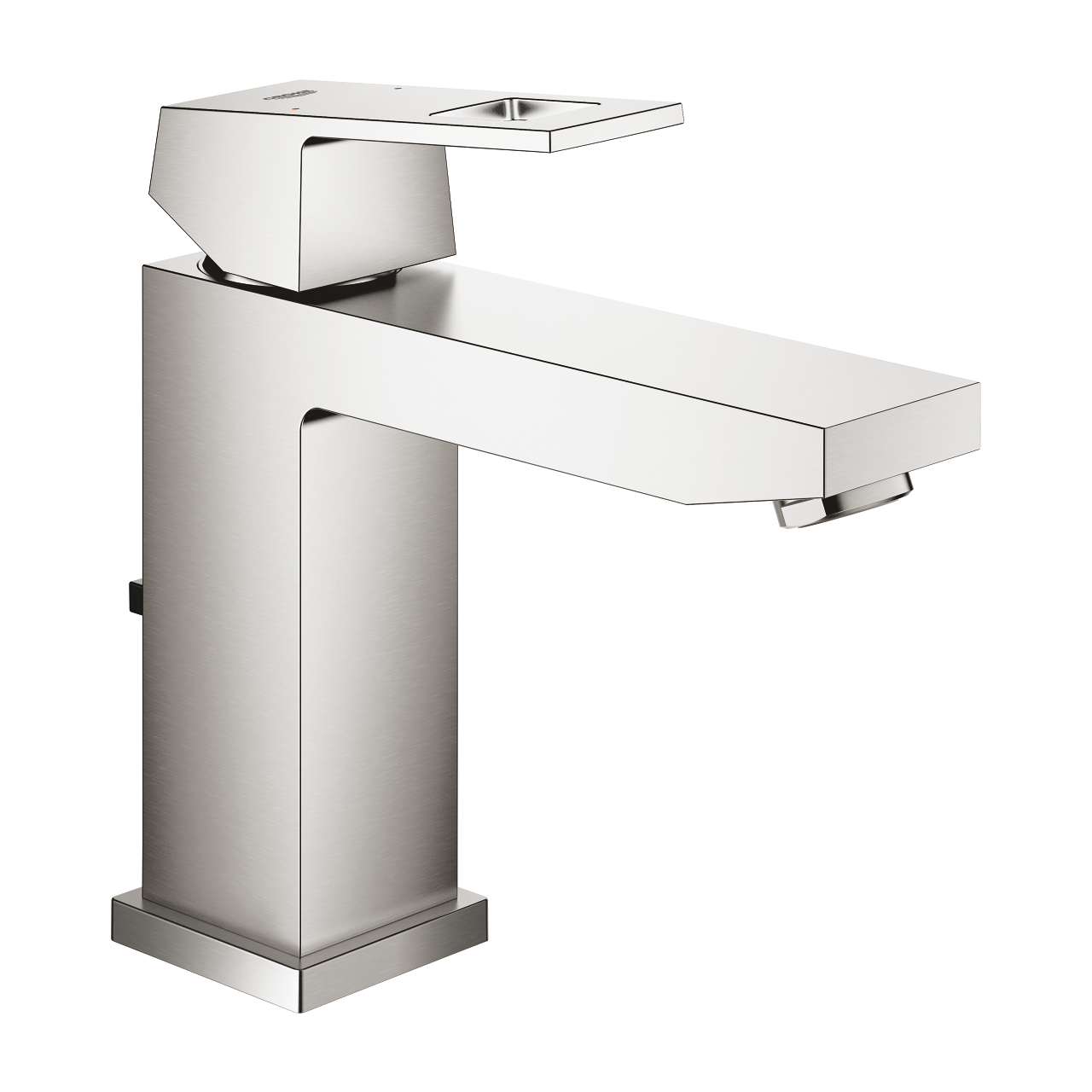 23445DC0 EUROCUBE ΜΠΑΤΑΡΙΑ ΝΙΠΤΗΡΑ ΜΟΝΟΥ ΜΟΧΛΟΥ 1/2" Μ-ΜΕΓΕΘΟΣ SUPERSTEEL 23445DC0 GROHE - Image 1