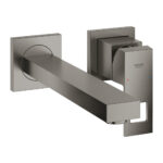 EUROCUBE ΜΠΑΤΑΡΙΑ ΝΙΠΤΗΡΑ ΔΥΟ ΟΠΩΝ 1/2" M-ΜΕΓΕΘΟΣ BRUSHED HARD GRAPHITE 23447AL0 GROHE