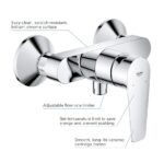 ΜΠΑΤΑΡΙΑ ΝΤΟΥΖΙΕΡΑΣ BAUEDGE NEW ΧΡΩΜΕ 23635001 GROHE - Image 7
