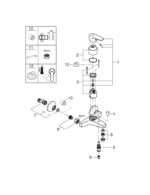 BAUFLOW ΜΙΚΤΗΣ ΛΟΥΤΡΟΥ ΜΕ ΕΝΑ ΜΟΧΛΟ 1/2″ 23756000 GROHE - Image 6