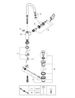 ΜΙΚΤΗΣ ΝΙΠΤΗΡΑ BAULOOP 1/2″ L-ΜΕΓΕΘΟΣ 23763001 GROHE - Image 6