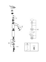 ΑΝΑΜΕΙΚΤΙΚΗ ΜΠΑΤΑΡΙΑ ΝΙΠΤΗΡΑ BAULOOP XL 23764001 GROHE - Image 5