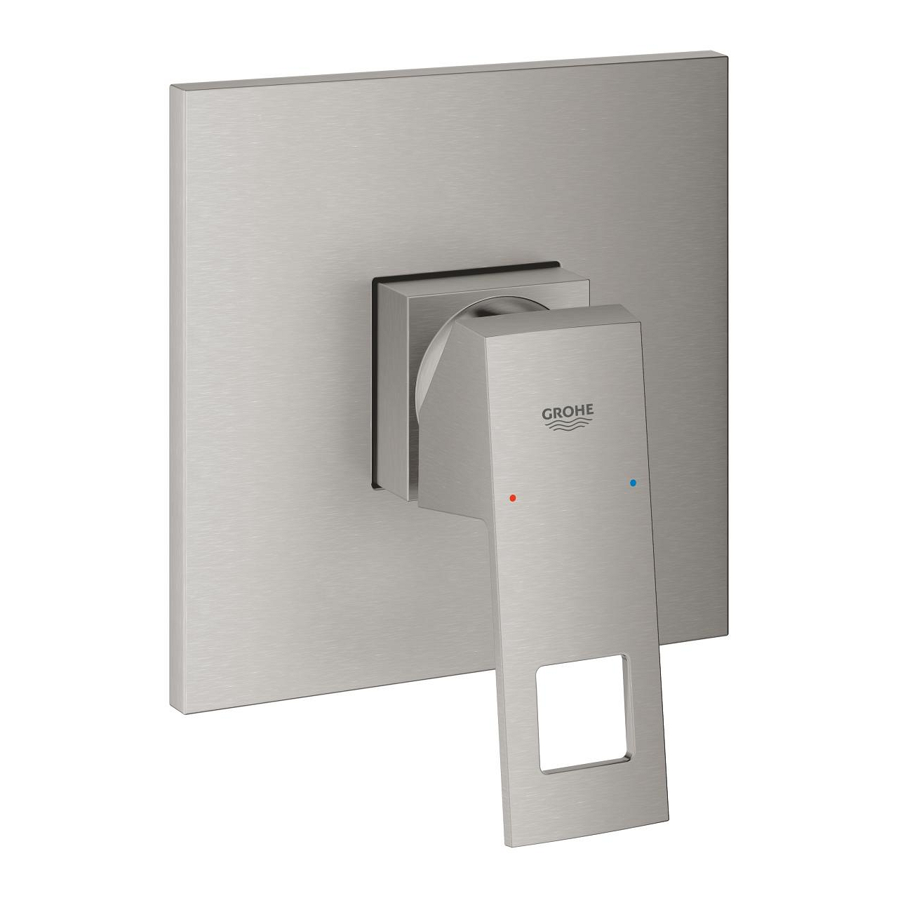 24061DC0 EUROCUBE ΜΙΚΤΗΣ ΝΤΟΥΣ ΜΕ ΕΝΑ ΜΟΧΛΟ ΧΕΙΡΙΣΜΟΥ SUPERSTEEL 24061DC0 GROHE - Image 1