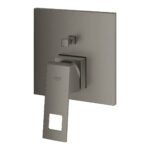 EUROCUBE ΜΙΚΤΗΣ ΝΤΟΥΣ ΜΕ ΕΝΑ ΜΟΧΛΟ ΧΕΙΡΙΣΜΟΥ 1/2″ ΔΥΟ ΡΟΩΝ BRUSHED HARD GTRAPHITE 24062AL0 GROHE - Image 4