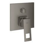 EUROCUBE ΜΙΚΤΗΣ ΝΤΟΥΣ ΜΕ ΕΝΑ ΜΟΧΛΟ ΧΕΙΡΙΣΜΟΥ 1/2″ ΤΡΙΩΝ ΡΟΩΝ BRUSHED HARD GRAPHITE 24094AL0 GROHE