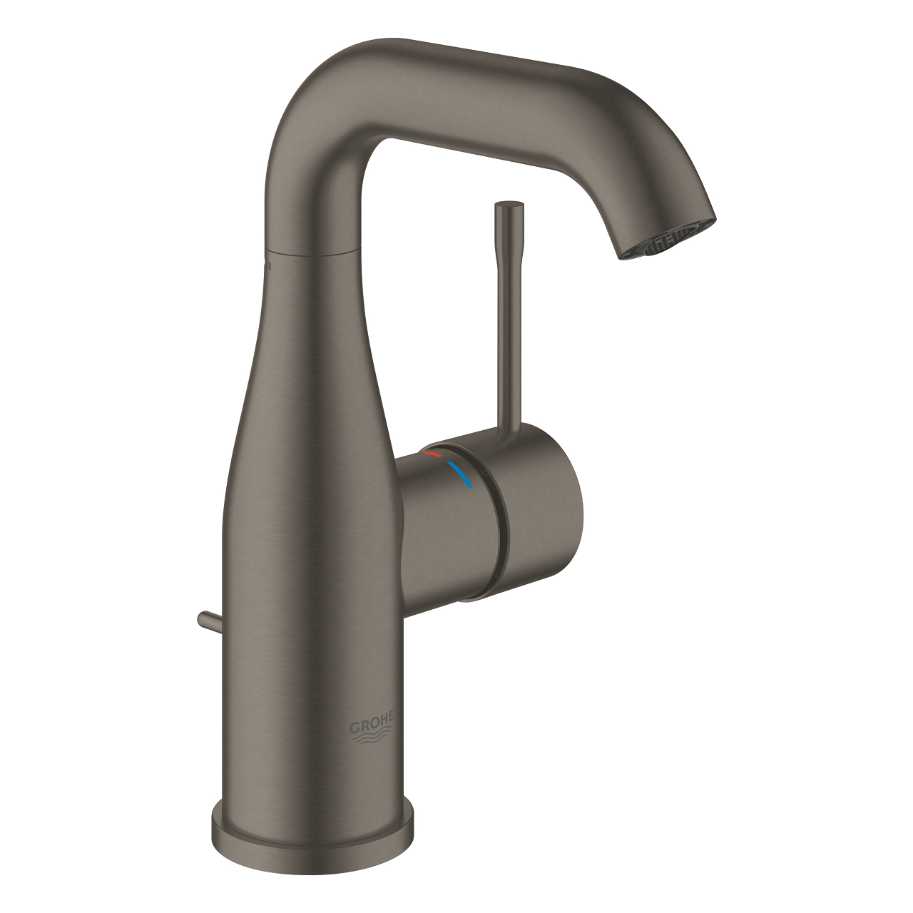 24173AL1 ESSENCE ΜΠΑΤΑΡΙΑ ΝΙΠΤΗΡΟΣ Μ-ΜΕΓΕΘΟΣ 1/2″ BRUSHED HARD GRAPHITE 24173AL1 GROHE - Image 1