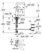 ΜΠΑΤΑΡΙΑ ΝΙΠΤΗΡΟΣ ESSENCE 24174DC1 ΨΗΛΗ SUPERSTEEL GROHE - Image 3