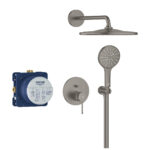 ESSENCE ΣΕΤ ΕΝΤΟΙΧΙΣΜΟΥ ΜΕ RAINSHOWER MONO 310 BRUSHED HARD GRAPHITE 25287AL0 GROHE - Image 3