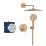 ESSENCE ΣΕΤ ΕΝΤΟΙΧΙΣΜΟΥ ΜΕ RAINSHOWER MONO 310 BRUSHED WARM SUNSET 25287DL0 GROHE - Image 3