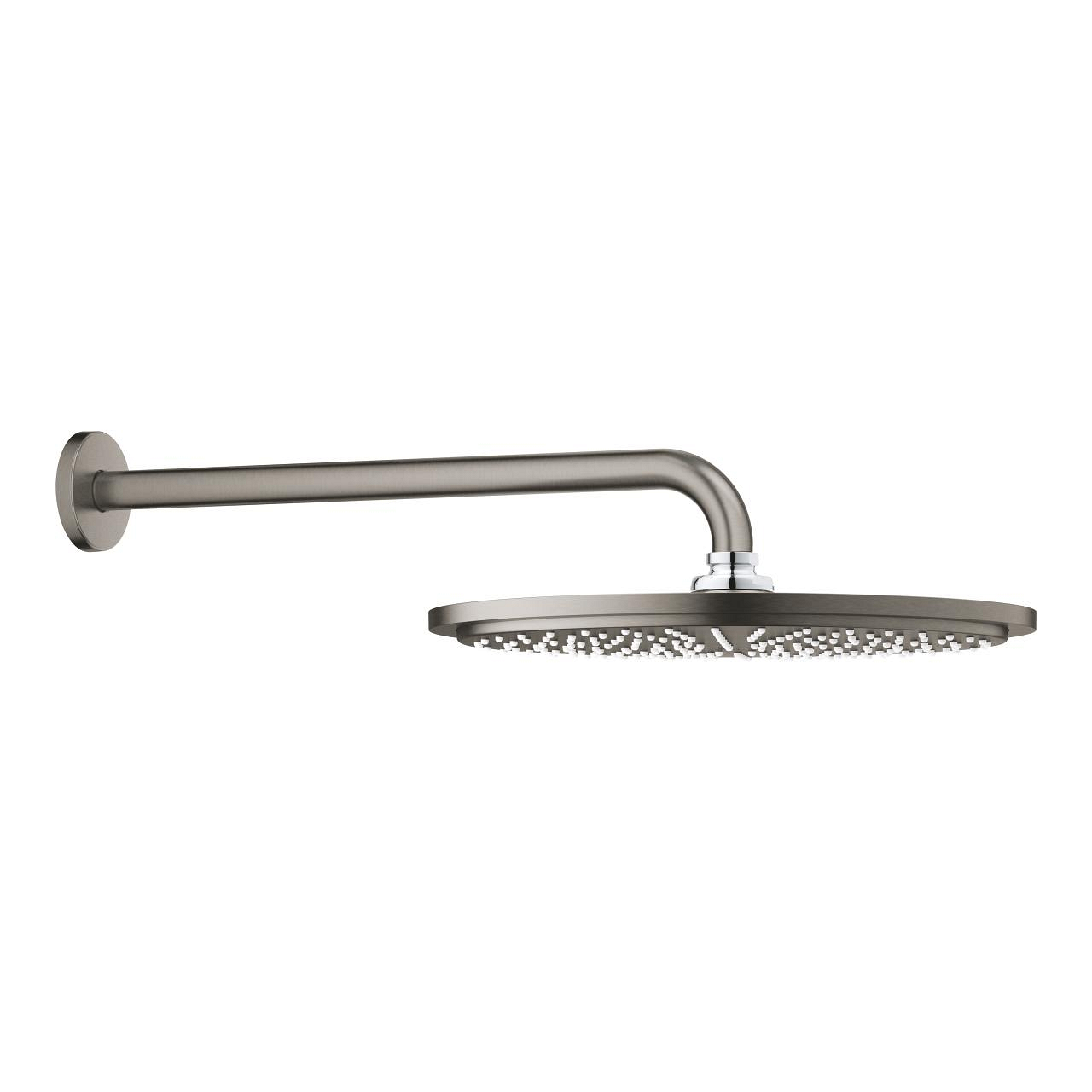 26066AL0 ΚΕΦΑΛΗ ΚΑΙ ΒΡΑΧΙΟΝΑΣ ΤΟΙΧΟΥ RAINSHOWER COSMOPOLITAN 310 38CM BRUSHED HARD GRAPHITE 26066AL0 GROHE - Image 1