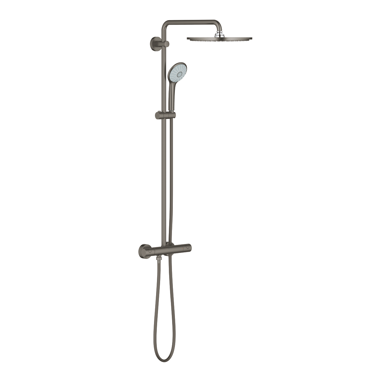 26075AL0 ΣΥΣΤΗΜΑ ΝΤΟΥΣ ΜΕ ΘΕΡΜΟΣΤΑΤΗ EUPHORIA SYSTEM 310 BRUSHED HARD GRAPHITE 26075AL0 GROHE - Image 1