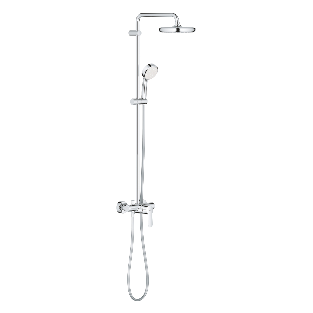 26224001 TEMPESTA COSMOPOLITAN SYSTEM 210 ΕΠΙΤΟΙΧΟ ΣΥΣΤΗΜΑ ΝΤΟΥΣ ΜΕ ΑΝΑΜΕΙΚΤΙΚΗ ΜΠΑΤΑΡΙΑ ΧΡΩΜΕ 26224001 GROHE - Image 1