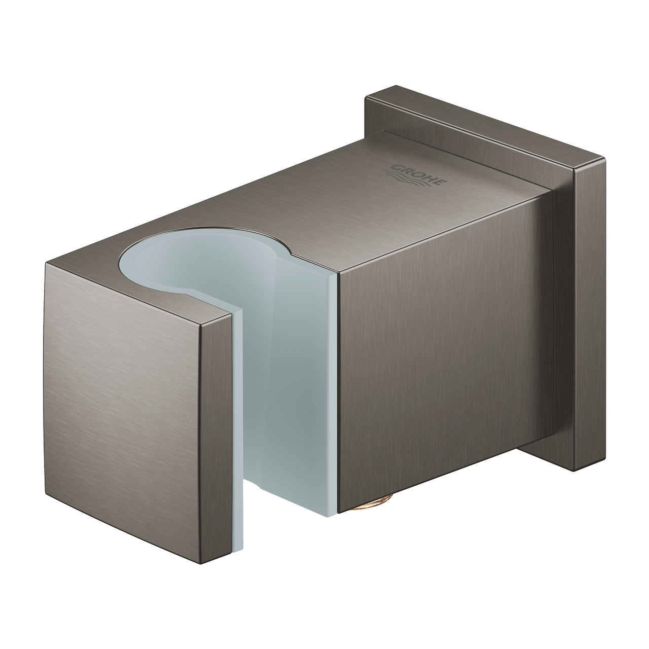 26370AL0_1 ΣΤΗΡΙΓΜΑ & ΠΑΡΟΧΗ ΝΤΟΥΣ EUPHORIA CUBE BRUSHED HARD GRAPHITE 26370AL0 GROHE - Image 1