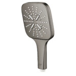 ΤΗΛΕΦΩΝΟ ΝΤΟΥΣ 3 ΛΕΙΤΟΥΡΓΙΩΝ RAINSHOWER SMARTACTIVE 130 CUBE BRUSHED HARD GRAPHITE 26582AL0 GROHE - Image 5