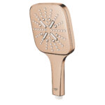 ΤΗΛΕΦΩΝΟ ΝΤΟΥΣ 3 ΛΕΙΤΟΥΡΓΙΩΝ RAINSHOWER SMARTACTIVE 130 CUBE BRUSHED WARM SUNSET 26582DL0 GROHE - Image 4