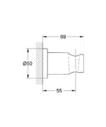 ΣΤΗΡΙΓΜΑ ΝΤΟΥΣ RAINSHOWER BRUSHED WARM SUNSET 27074DL0 GROHE - Image 2