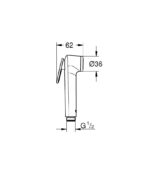 TEMPESTA-F TRIGGER SPRAY 30 ΤΗΛΕΦΩΝΟ ΝΤΟΥΣ 1 ΛΕΙΤΟΥΡΓΙΑΣ 27512001 GROHE - Image 2