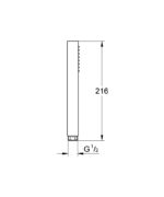 EUPHORIA CUBE STICK ΤΗΛΕΦΩΝΟ ΝΤΟΥΣ ΜΙΑΣ ΛΕΙΤΟΥΡΓΙΑΣ 27698000 GROHE - Image 2