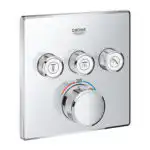 GROHTHERM SMARTCONTROL ΘΕΡΜΟΣΤΑΤΗΣ ΓΙΑ ΕΝΤΟΙΧΙΖΟΜΕΝΗ ΕΓΚΑΤΑΣΤΑΣΗ 3 ΡΟΩΝ ΧΡΩΜΕ 29126000 GROHE