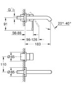 ESSENCE ΜΠΑΤΑΡΙΑ ΝΙΠΤΗΡΑ ΔΥΟ ΟΠΩΝ 1/2″ ΜΕΓΕΘΟΣ M 29192001 GROHE - Image 3