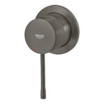 ESSENCE ΜΙΚΤΗΣ ΝΤΟΥΣ ΜΕ ΕΝΑ ΜΟΧΛΟ ΧΕΙΡΙΣΜΟΥ 1/2″ BRUSHED HARD GRAPHITE 29197AL0 GROHE - Image 4