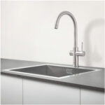ΒΡΥΣΗ ΚΑΙ ΜΠΟΪΛΕΡ RED DUO L SIZE SUPERSTEEL C-SPOUT 30079DC1 GROHE - Image 4