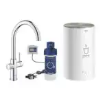 ΒΡΥΣΗ ΚΑΙ ΜΠΟΪΛΕΡ RED DUO M SIZE ΧΡΩΜΕ C-SPOUT 30083001 GROHE