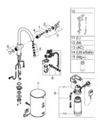 ΒΡΥΣΗ ΚΑΙ ΜΠΟΪΛΕΡ RED DUO M SIZE ΧΡΩΜΕ C-SPOUT 30083001 GROHE - Image 5