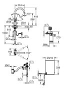 ΒΡΥΣΗ ΚΑΙ ΜΠΟΪΛΕΡ RED DUO M SIZE SUPERSTEEL C-SPOUT 30083DC1 GROHE - Image 2